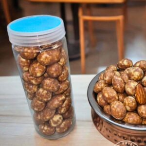 Box of Caramel Chocolate with Almonds Keto Diet 300g