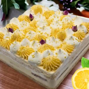 Lemon Mousse Keto Diet Cake
